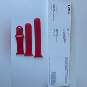 Apple Sport Band for Watch Series 6 and SE - (PRODUCT)RED, Regular (40mm)